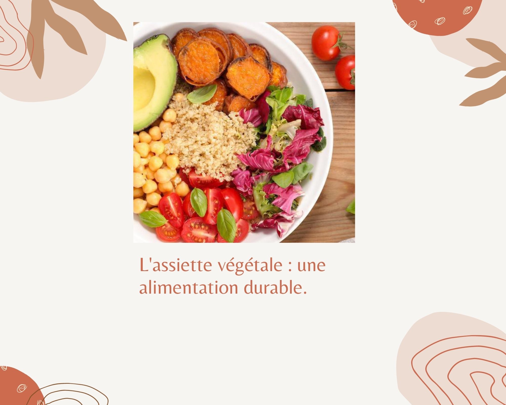 Vers une assiette végétale pour une alimentation durable