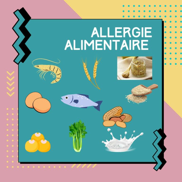 Les allergies alimentaires.