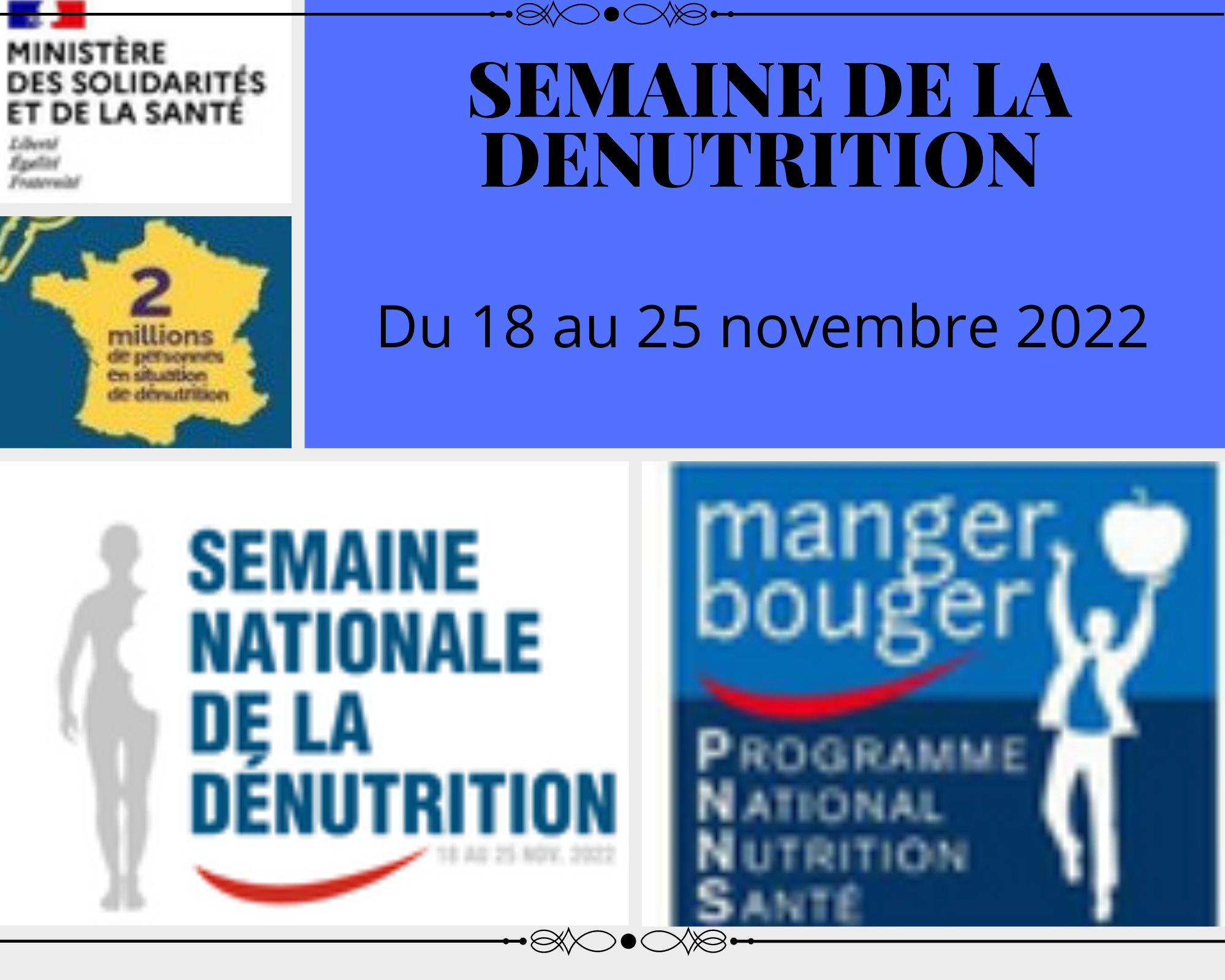 semaine de la dénutrition au menus services