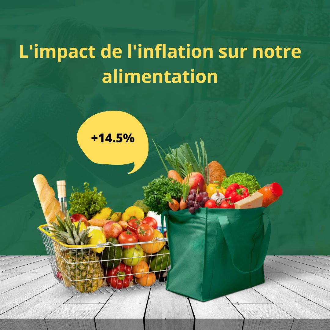 panier alimentaire : impact de l'inflation sur notre alimentation