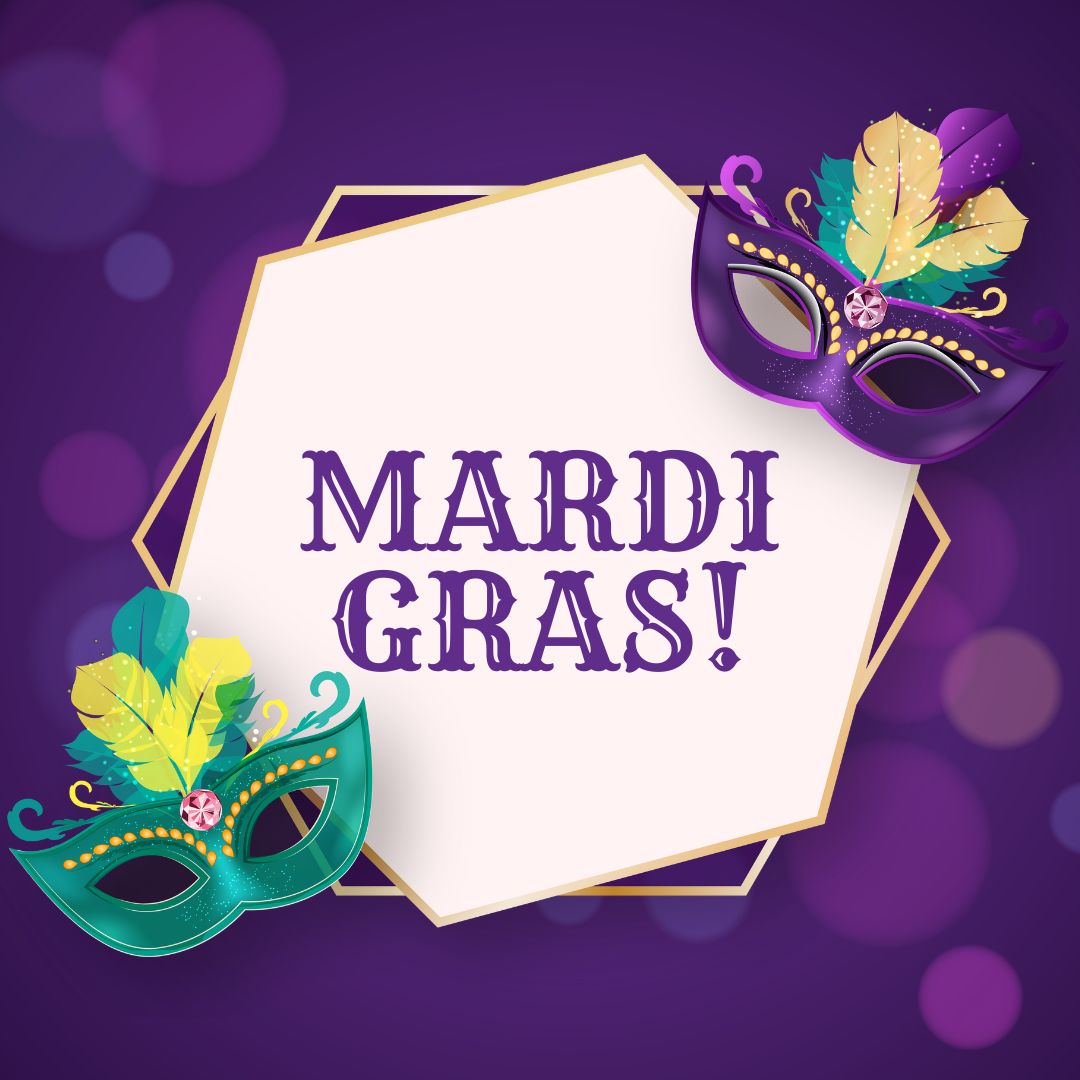 Mardi Gras est souvent caractérisé par des défilés colorés, des costumes extravagants, des masques et des déguisements.