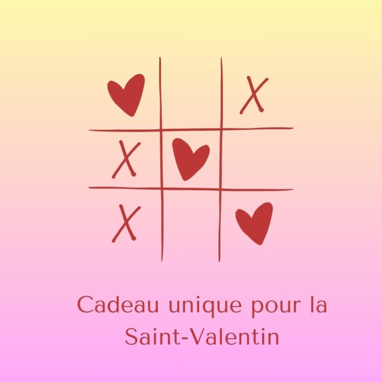 La Saint-Valentin, un cadeau unique.