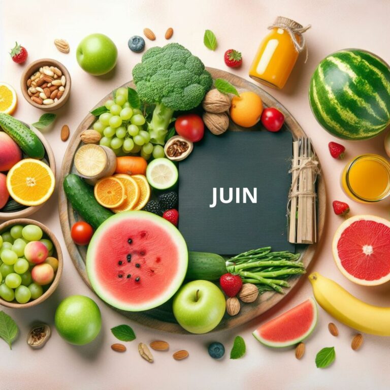 Alimentation équilibrée du 03 au 09 juin 2024.