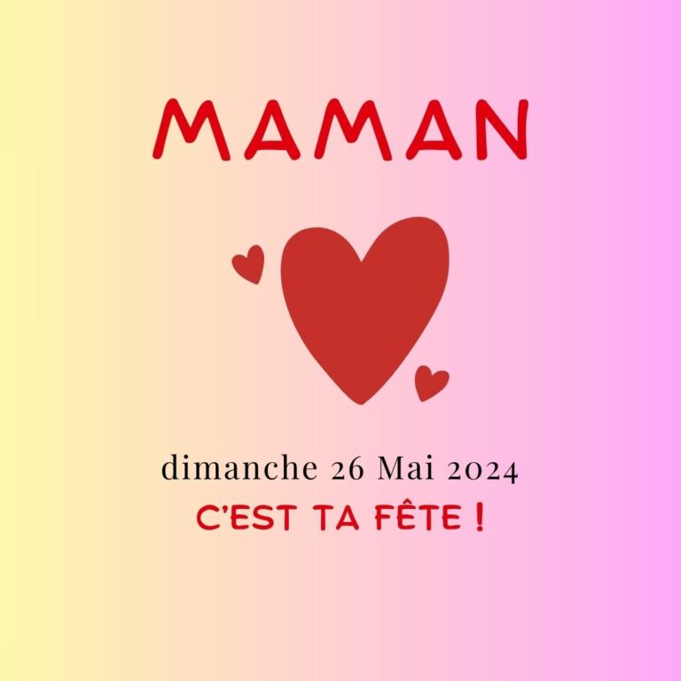 Célébrons nos mamans comme il se doit