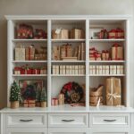 Un coin « emballage cadeau » bien organisé